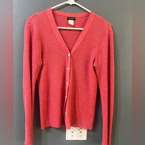 J crew merino wool cardigan